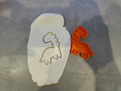 Cute Dino Cookie Cutter