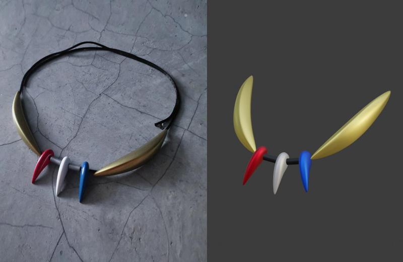 That time i got reincarnated as a slime milim nava necklace 3d model/3d print/STL