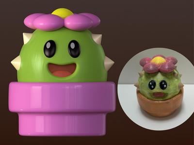 Kawaii Cactus Buddy