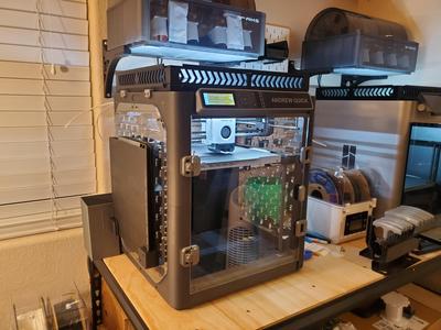 Bambu Build Plate Holder for Ikea Skadis Pegboard (Parameterized)