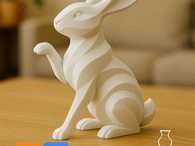 Easter Bunny Statue – Charming Home Accent