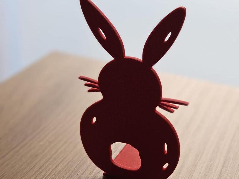 Easter rabbit statue