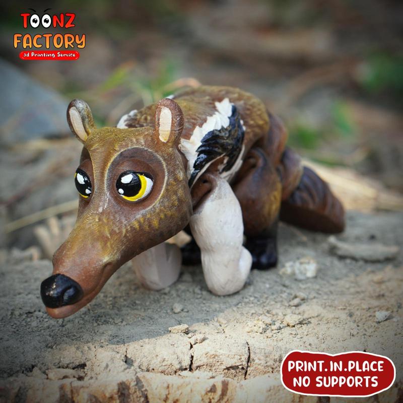 Print In Place Flexi Anteater