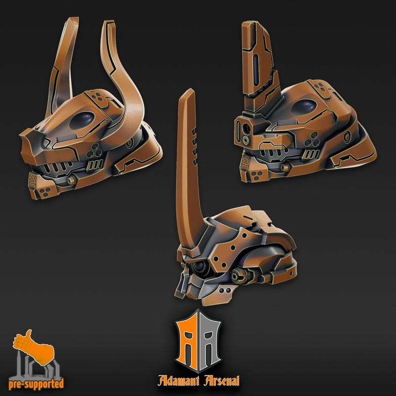 SciFi Heads for Gunpla Vol1