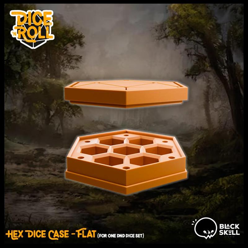 Hex Dice Case - Flat