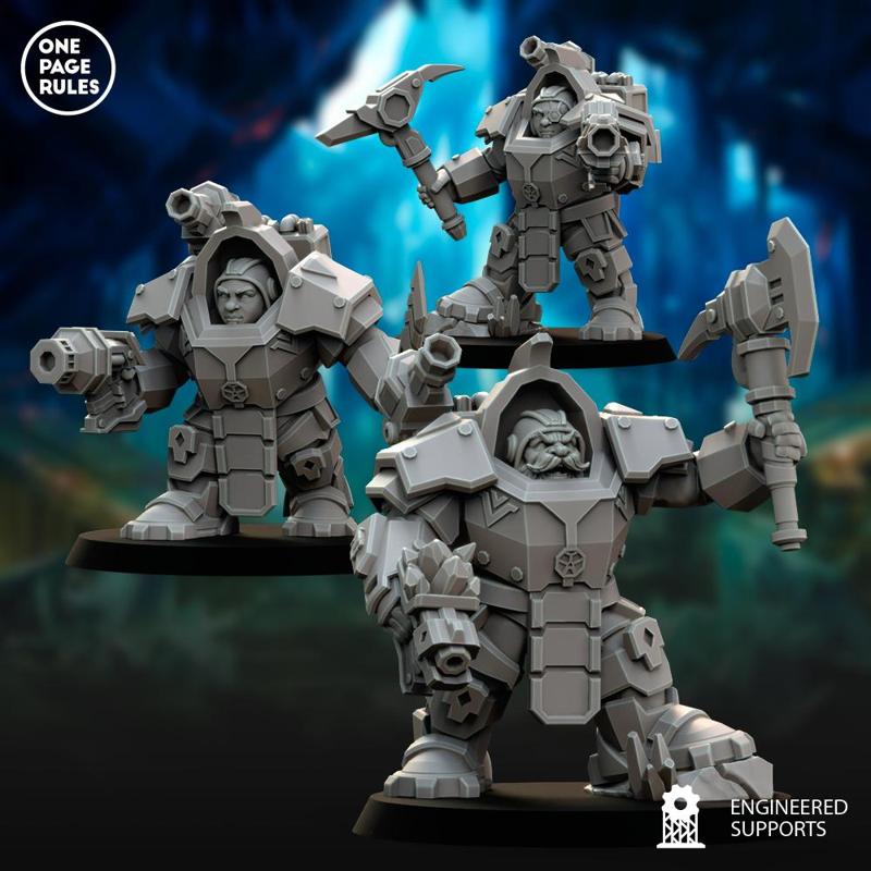 Powersuit Guard - Dwarf Guilds