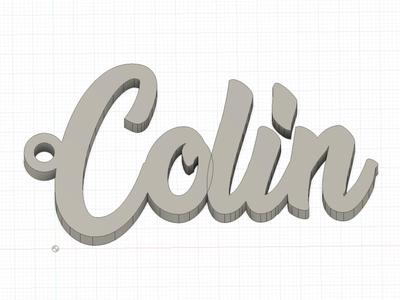 Colin Keychain