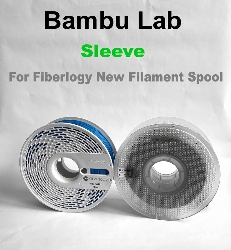 Sleeve for Fiberlogy New Filament Spool - Compatible with Bambu Lab Filament Spool Switcher & Winder