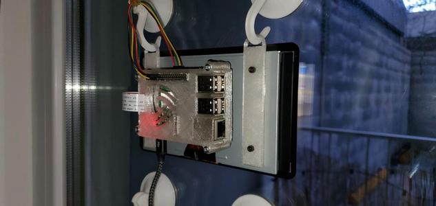 7" Raspberry Pi Display Hook