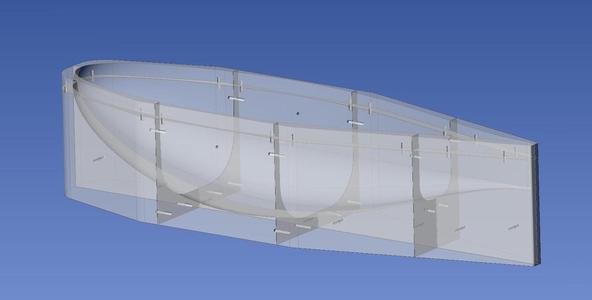 5.00 x 5 Wheel Pant Mold