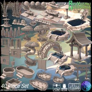 Japanese Hot Springs Terrain Set