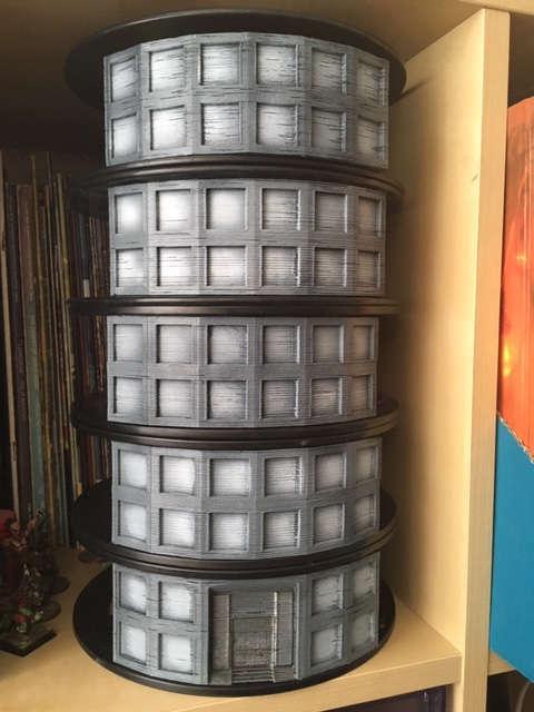 Spool Walls Tower Block Door