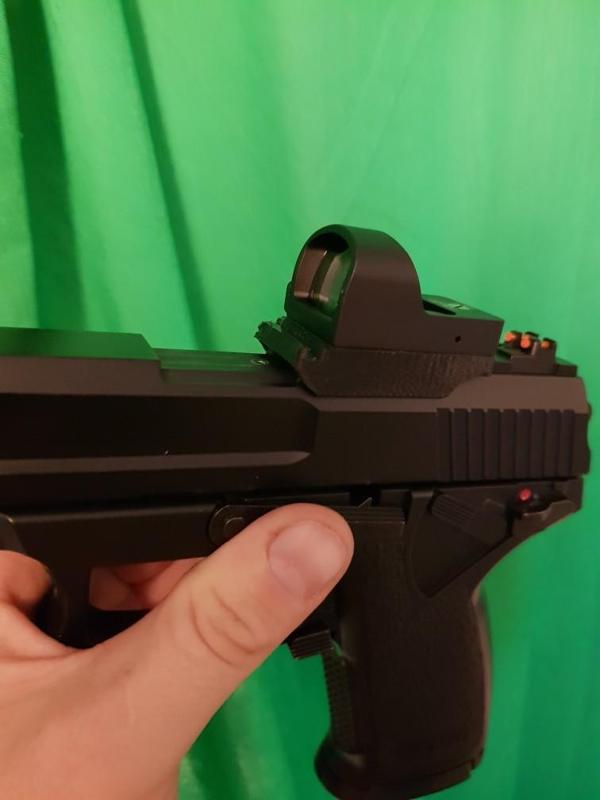 SSX-23 reddot pate