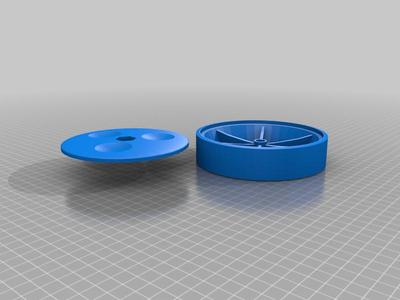 13cm weel with cap