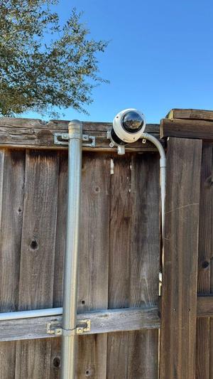 Reolink Duo3v camera mount adapter to a standard 4-inch J box
