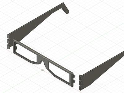 Children's play glasses