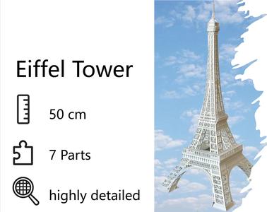 Eiffel Tower - 50 cm - 7 Parts