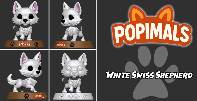 Popimals White Swiss Shepherd