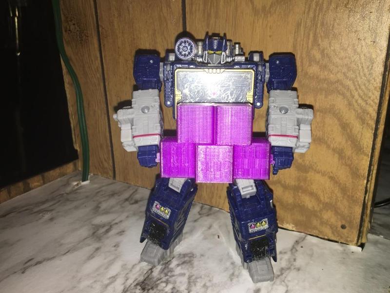 Transformers Generations Scale Stack of Energon Cubes