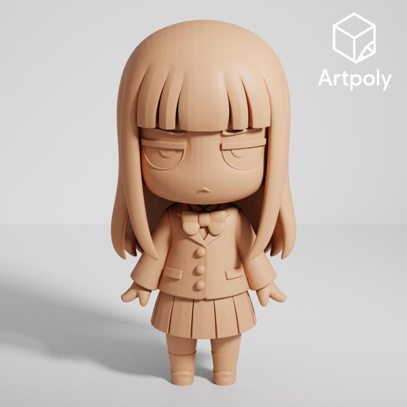 Sawako Kuronuma - 3D Model of Kimi ni Todoke