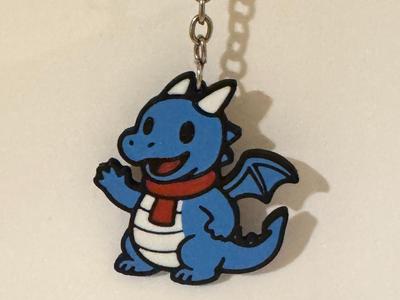Cute Dragon Keychain