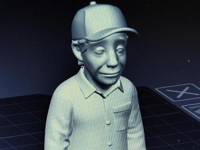Cooler model with hat