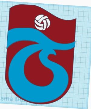 TRABZONSPOR LOGO 3 PARÇA