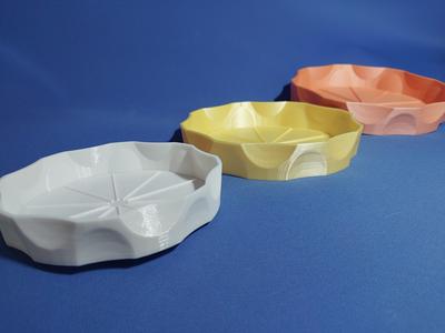 Saucer for vase mode designer plant pot