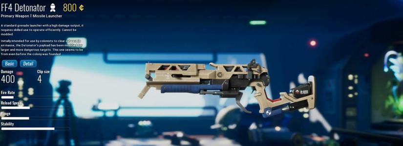 Co-Tec FF4 Detonator from The Cycle