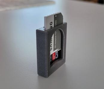 Compact Micro SD Card and Adaptor Keychain Fob (*FIXED*)