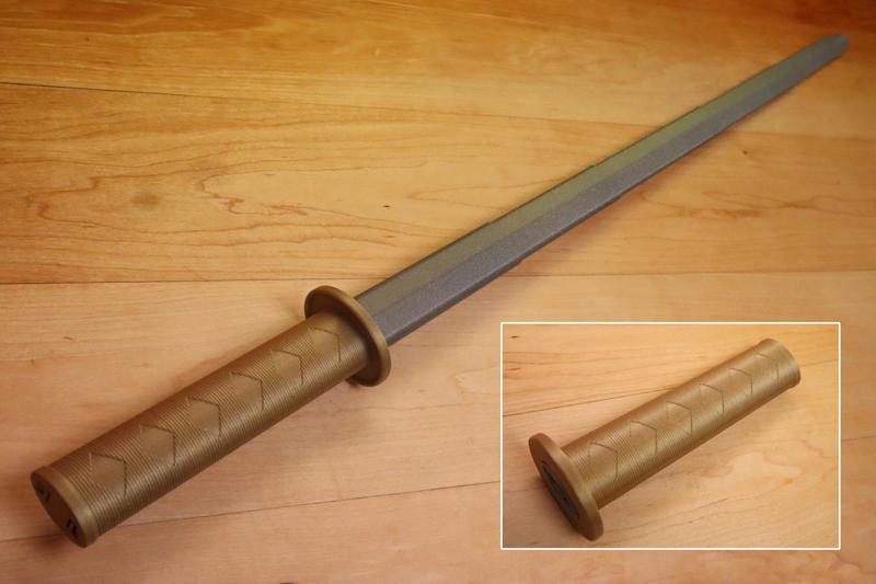 Collapsing Katana with Removable Blade