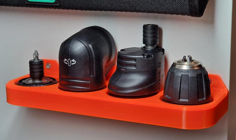 BOSCH 12V GSR Drill FlexiClick Attachments Holder