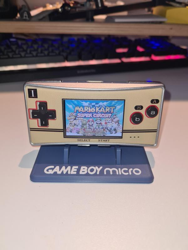 GameBoy Micro display stand