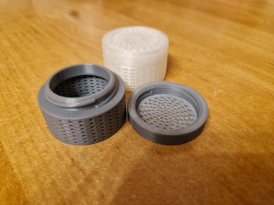 Small silica container