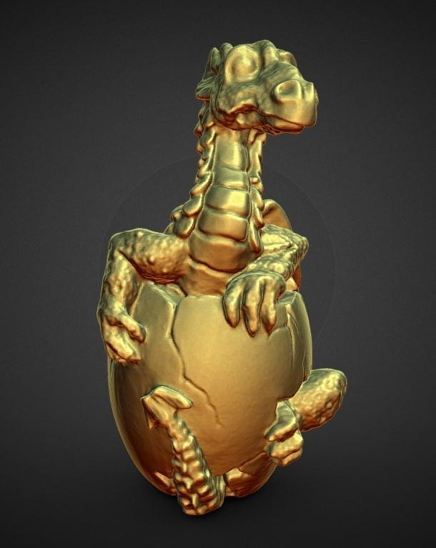 baby dragon hatching