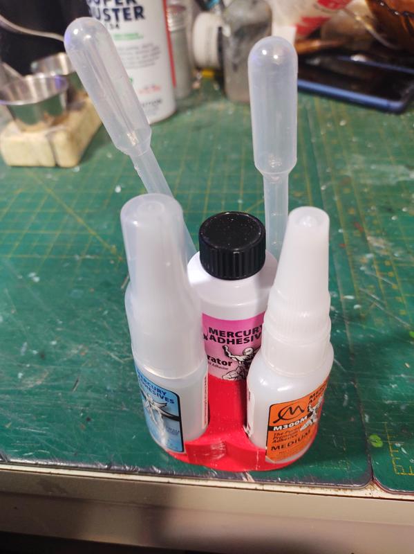 Mercury Adhesive Holder