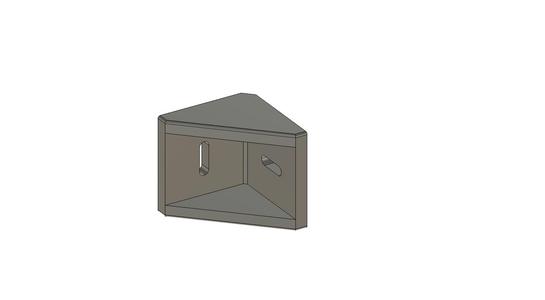 Furniture corner bracket
