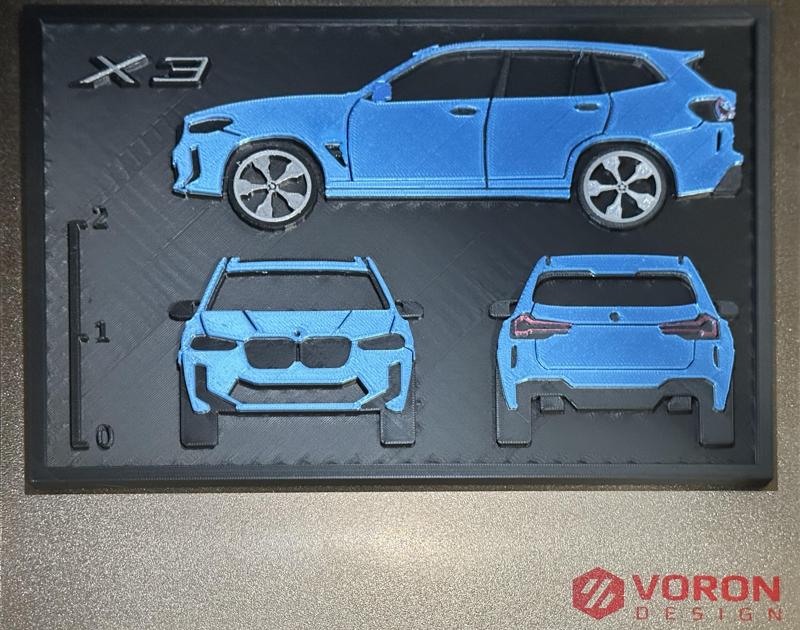 X3 Blueprint in multiple part