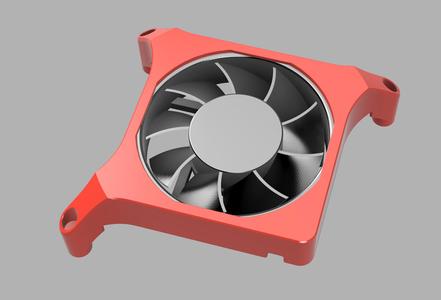 Creality K1 Max - Improved Motherboard Fan Mount