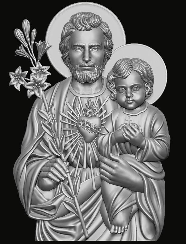 Saint Joseph pendant