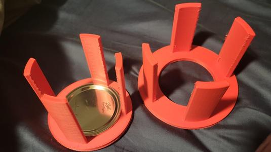 Mason Jar Lid Flat Holders