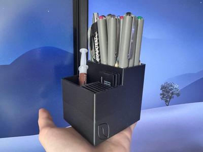 Pen and SD card Organizer