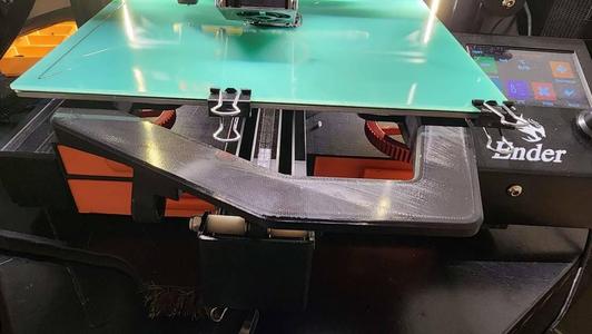 Ender 3 Pro Handle for Bushing and Raspberry Pi Cam