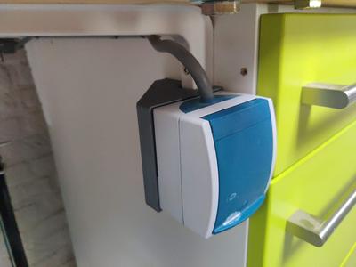 Wall outlet mount