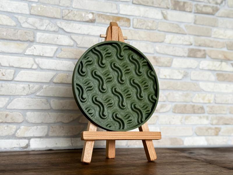 Tripods Coaster (larger pattern)