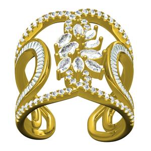 Beautiful Diamond Charm Ring