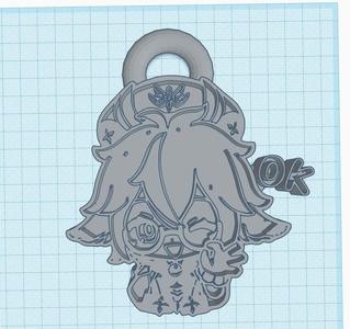 Genshin impact sucrose keychain