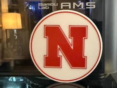 Nebraska Cornhuskers Coaster