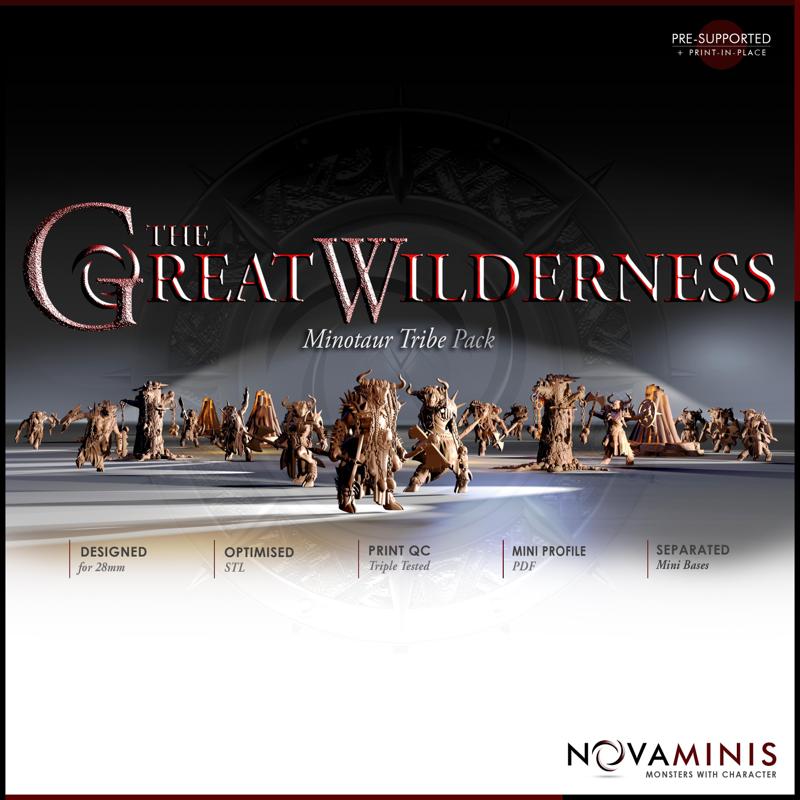 The Great Wilderness: Minotaur Tribe [Pack]