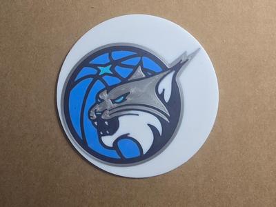 COASTER MASTER INSERT - WNBA MINNESOTA LYNX